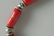 Corded Beaded Necklace