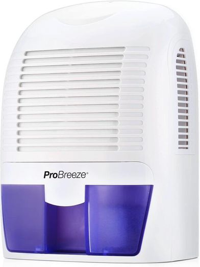 Dehumidifier 1500ml Portable Air Dehumidifier for Damp, Mould, Moisture in Home, Kitchen, Bedroom, Caravan, Office, Garage, Bathroom, Basement