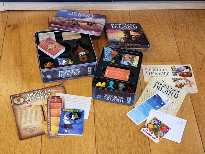 Board Games | Forbidden Island + Forbidden Desert