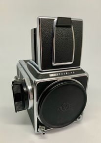 Hasselblad 500 cm vintage medium format film camera and A12 film back