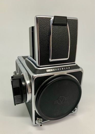Hasselblad 500 cm vintage medium format film camera and A12 film back
