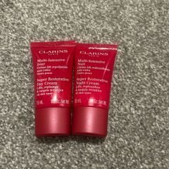 Clarins super restorative day and night cream