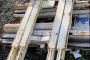 Forklift attachment with side shift