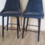 Set of 2 Bar stools (Diamond Furniture) Image 2
