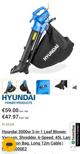 leaf blower/vacuum/shredder