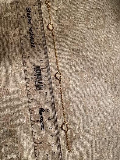 Rare Tiffany x Elsa Peretti Open Heart 750/18K YG