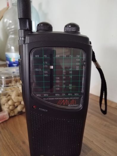 Academy Multi Band Portable Radio Receiver With FM - CB - TV1 - WB - PB - AIR - Multiband Radio
