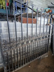 Iron Gates With Electric Rams