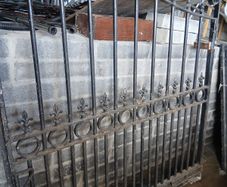 Iron Gates With Electric Rams