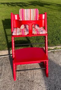 New condition Stokke High Chair and Padded Cushion
