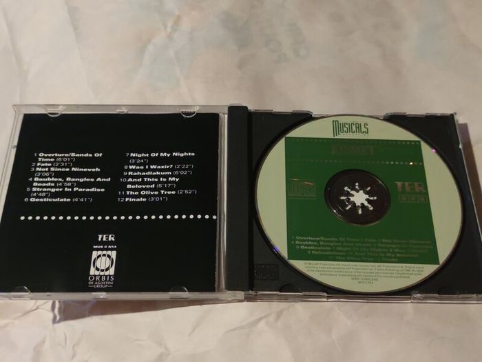 Kismet The Musical Cd