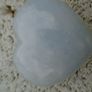 Large Angelite heart,Crystals,Gemstones, Image 6