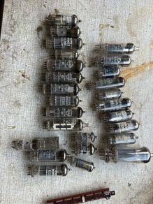 Large Lot of Vintage Radio & Audio Valves, Vacuum Tubes