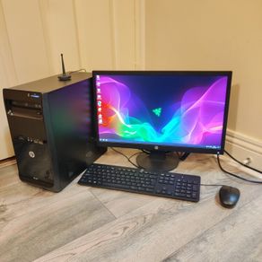 Full set PC Intel core i5 - Nvidia GPU -Ram 16GB - storage 2TB - monitor keyboard and mouse