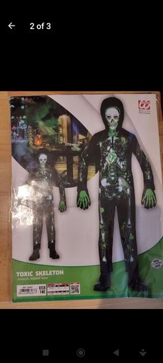 costume-Toxic skeleton