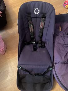 Bugaboo Cameleon 3 seat fabric with harness and Footmuff