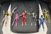 Power rangers lightning collection metallic Rangers