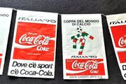 Coca Cola Italia 1990 rare banner