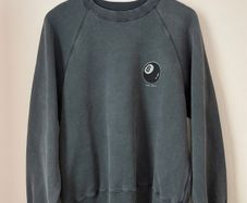 NUDIE JEANS - Knocktopus Sweatshirt Anthracite Size S!