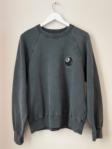 NUDIE JEANS - Knocktopus Sweatshirt Anthracite Size S!