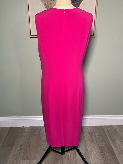 Ladies Hobbs Whitbourn Cocktail Dress Shocking Pink UK14
