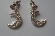 Moon earrings, Stud earrings, Costume jewellery, Earrings