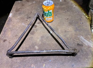 Antique cast iron tripod