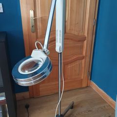 Magnifying beauty lamp