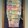 Framed replica Lady Lavery Bank notes collection Image 2