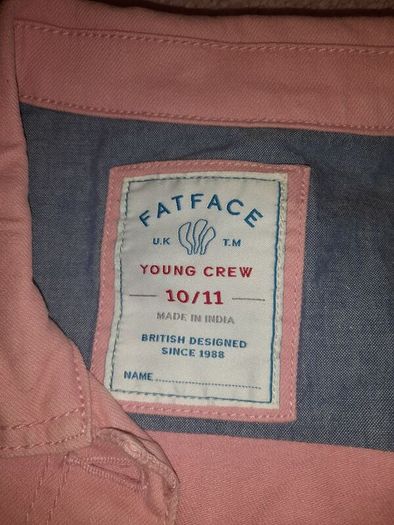 girls pink jacket by fatface