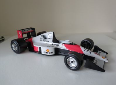 Vintage Bburago 1/24 McLaren-Honda MP4/6 - Ayrton Senna #1 - Made in Italy