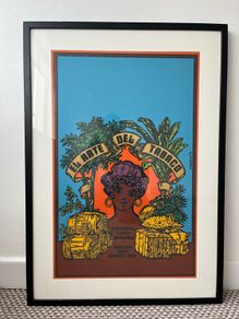 Original Cuban Print (professionally framed)