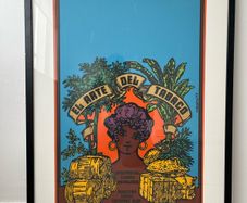 Original Cuban Print (professionally framed)