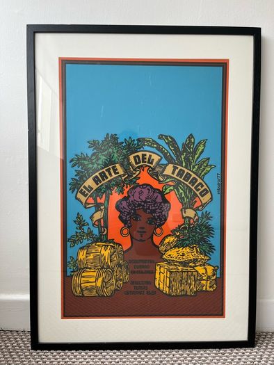Original Cuban Print (professionally framed)