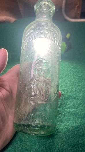 Aqua mineral bottle 1920
