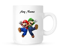 Personalised Mario MUG named mario game mug