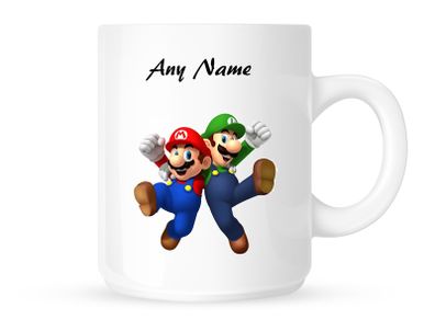 Personalised Mario MUG named mario game mug