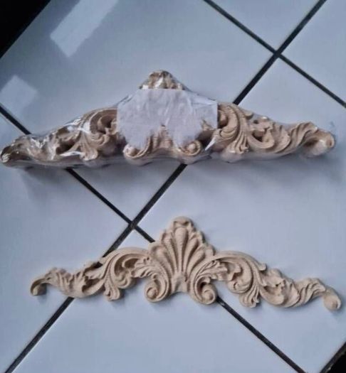 craft 1 packet of 4 wood mouldings