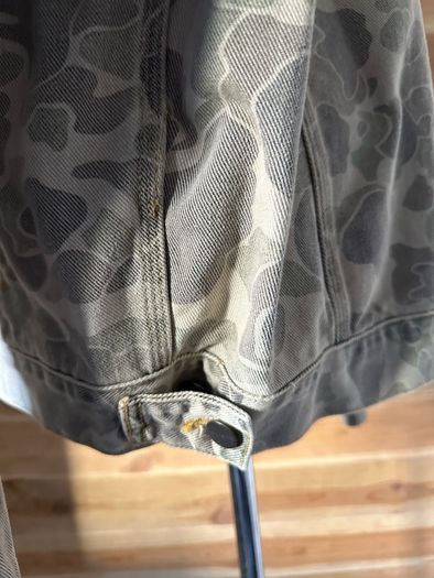 denim jacket Carhartt Camo Duck Helston men women unisex BNWT