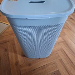 Blue laundry  basket