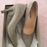 Taupe Suede Court Shoe (37) PAUL GREEN Image 3