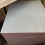 Grey lockable filing cabinet on castors Image 4