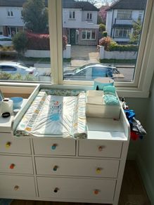 Puckadaddy changing table top for ikea hemnes