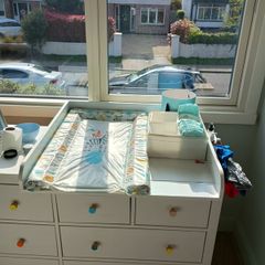 Puckadaddy changing table top for ikea hemnes