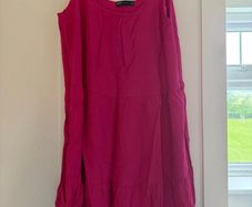 M&S Fuschia Pink dress Size 14/16