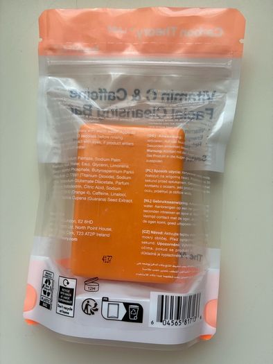 Vitamin C, Caffeine, and Citric Acid cleansing bar