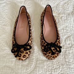 Animal Print Ballet Flats Pretty Ballerinas