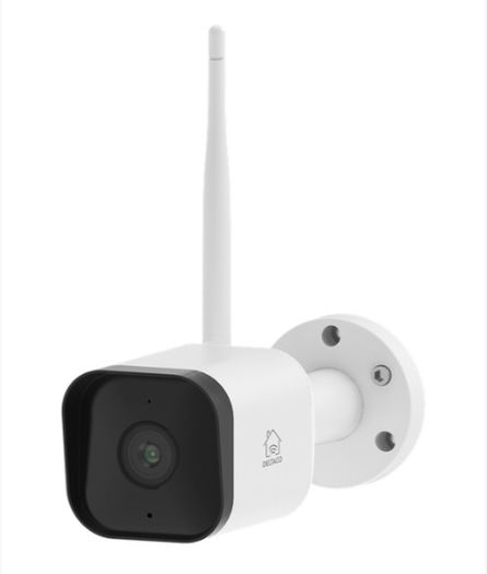 Deltaco Smart Outdoor WiFi Camera, IP65, 2MP, ONVIF, white