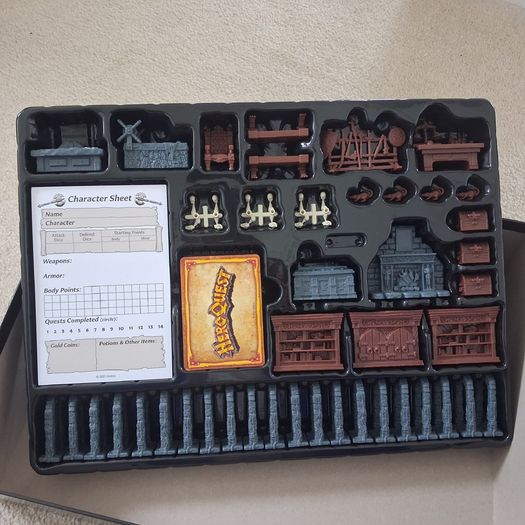 HeroQuest Board Game Core Set Used Once