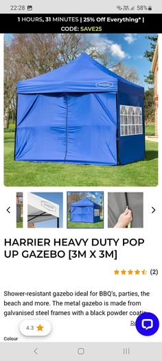Luxury Harriet gazebo